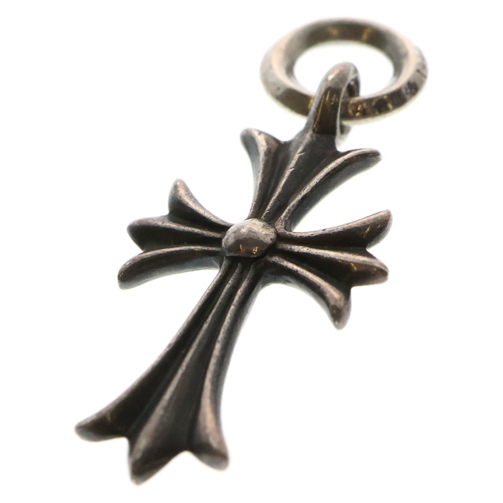 CHROME HEARTS(クロムハーツ) TINY CH CROSS タイニーCHクロス チャーム ネックレストップ シルバー BCA382