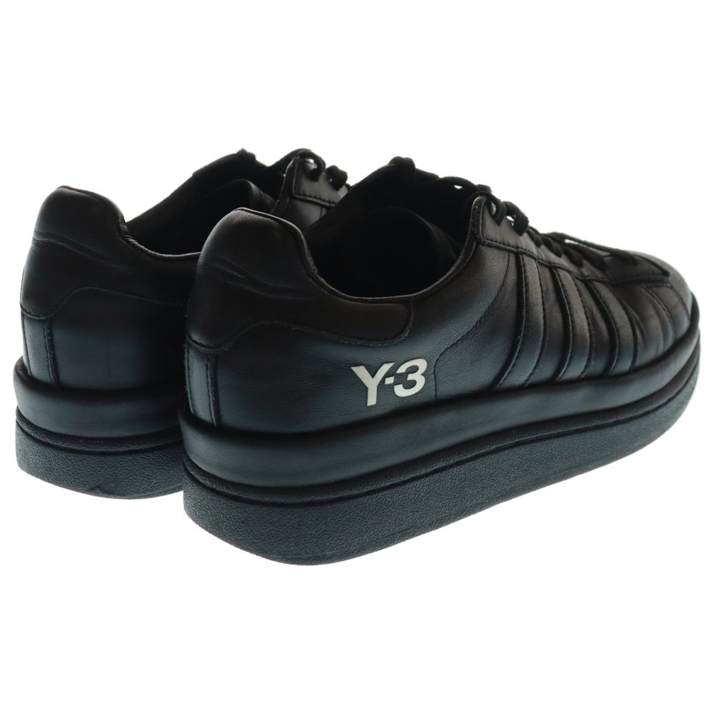 Y-3(ワイスリー) Hicho ヒチョスニーカー レザーローカットスニーカー US8/26cm GZ9147 ブラック