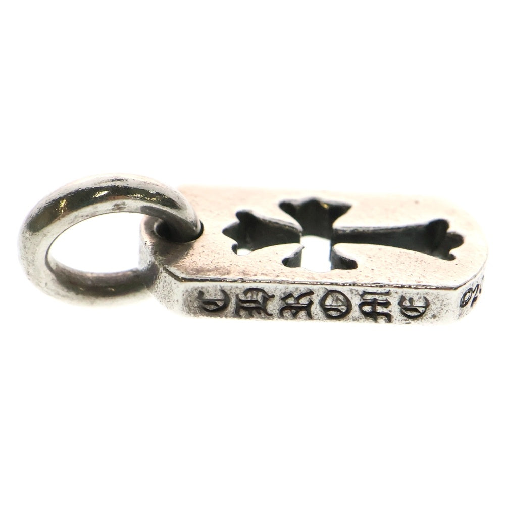 CHROME HEARTS(クロムハーツ) DT TNY CO CRS タイニーカットアウトクロスドッグタグ チャーム ペンダントトップ シルバー BCA252