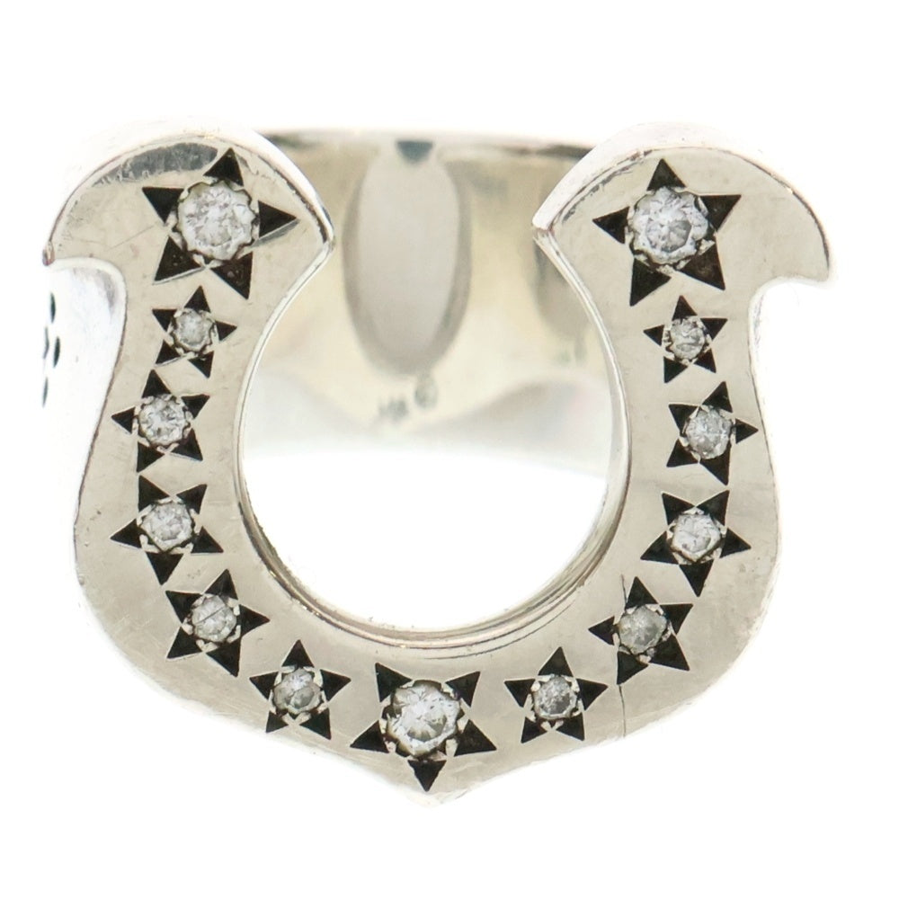 TENDERLOIN(テンダーロイン) T-H.S RING SILVER ホースシュー ダイヤリング アフターダイヤ シルバー