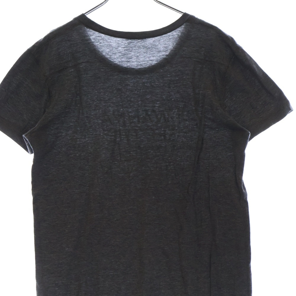 Dior HOMME(ディオールオム) フロントロゴ クルーネック 半袖Tシャツ カットソー グレー 0H3369450107