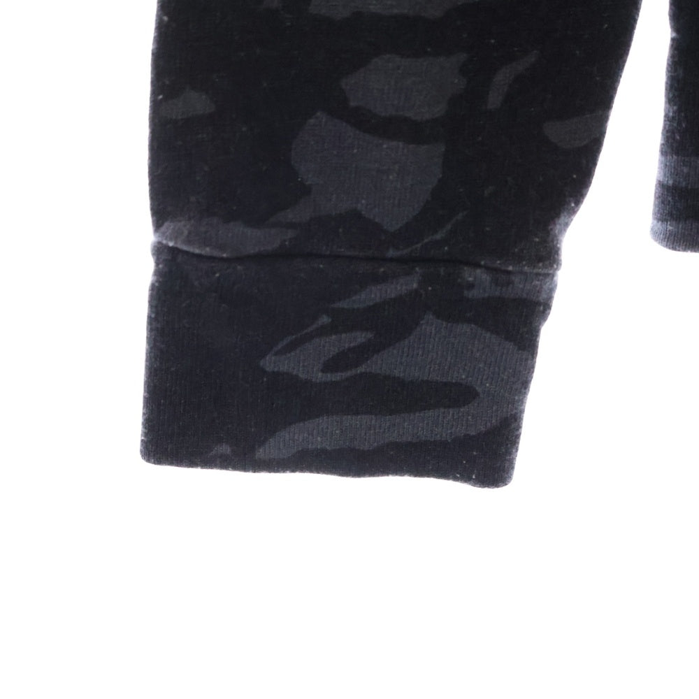 CHROME HEARTS(クロムハーツ) SWTSHRT HD ZIP カモフラージュ 迷彩 ジップアップスウェットパーカー フーディー グレー