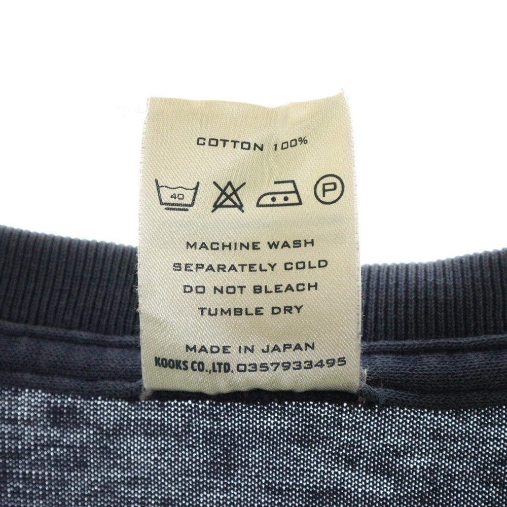 NUMBER (N)INE(ナンバーナイン) 01SS タイム期 モントリオールカナダ 半袖Tシャツ カットソー ネイビー
