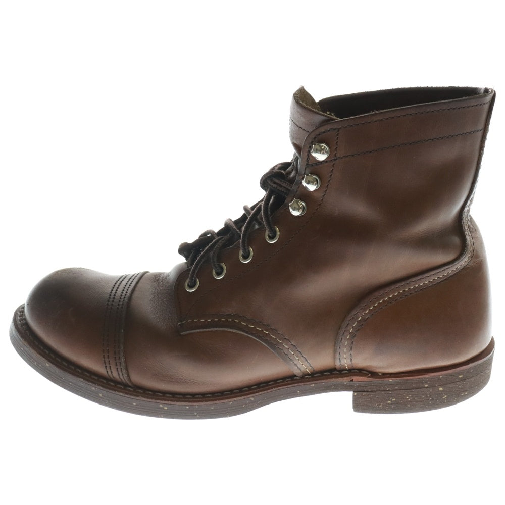 RED WING(レッド ウイング) Iron Ranger 8111 アイアンレンジャー レザー レースアップ ブーツ ブラウン
