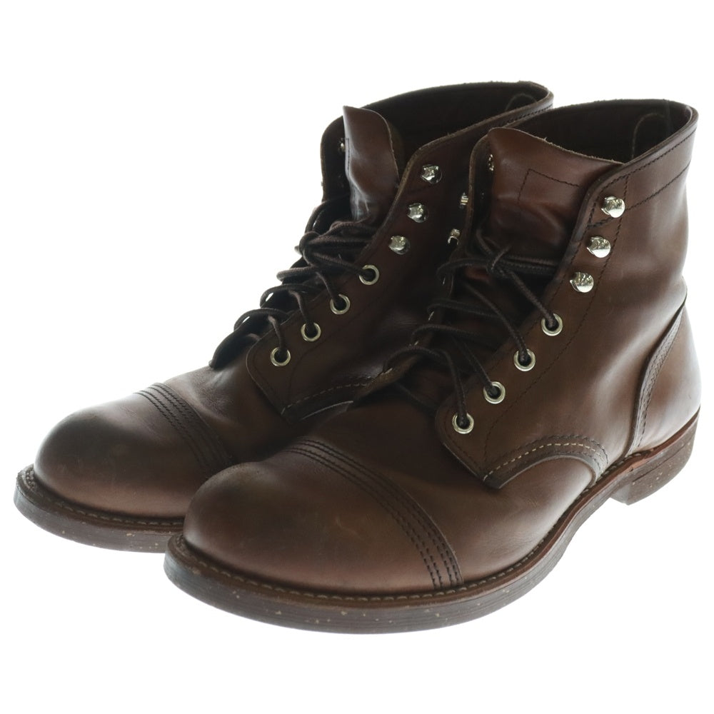 RED WING(レッド ウイング) Iron Ranger 8111 アイアンレンジャー レザー レースアップ ブーツ ブラウン