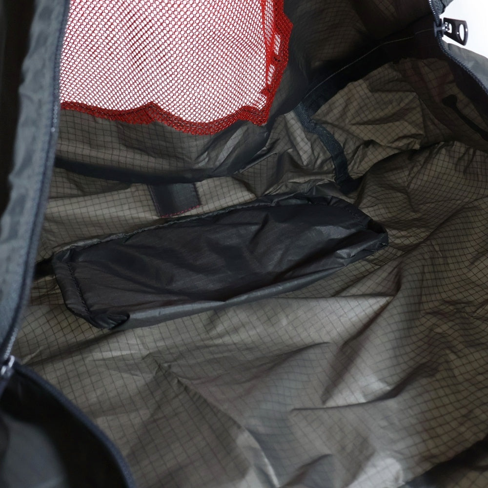 HUMAN MADE(ヒューマンメイド) GUSSET CASE LARGE ゲストケース ラージ ロゴプリント ナイロンポーチ HM27GD049