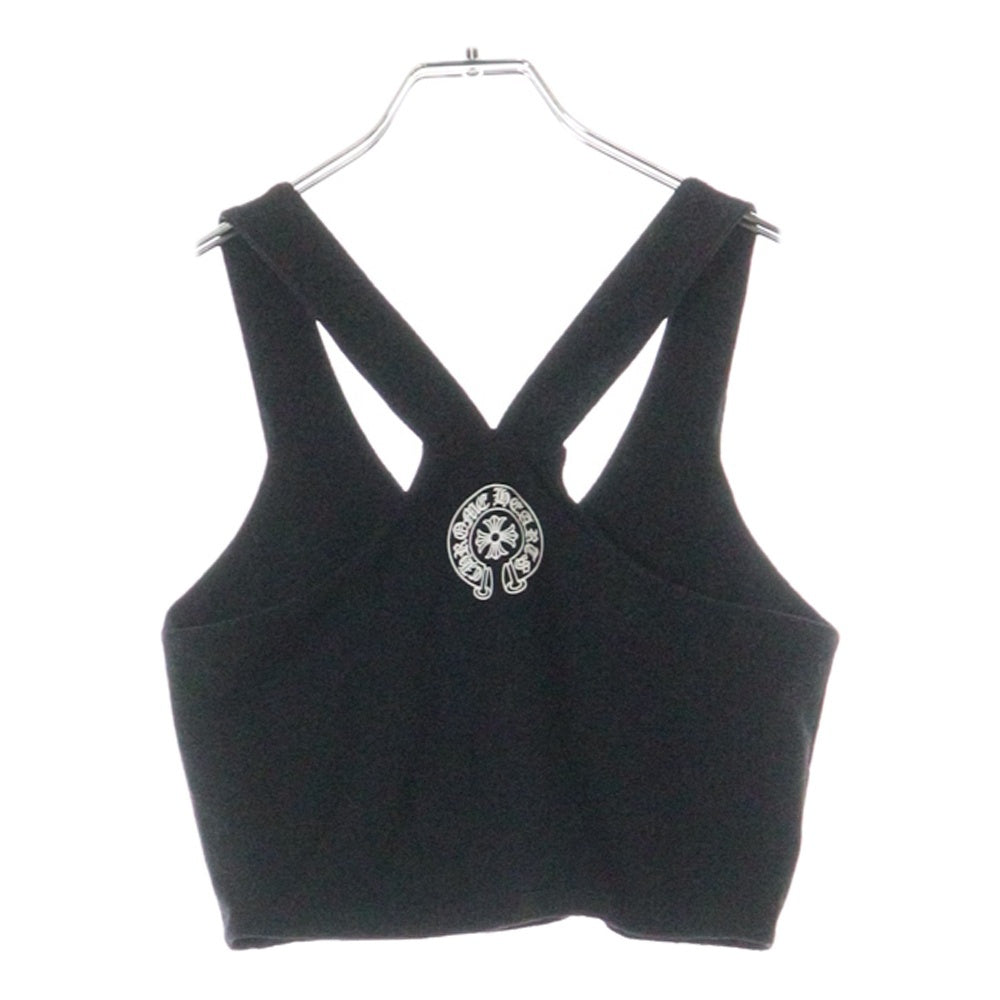 CHROME HEARTS(クロムハーツ) CHプラス総柄リブタンクトップ ブラック レディース