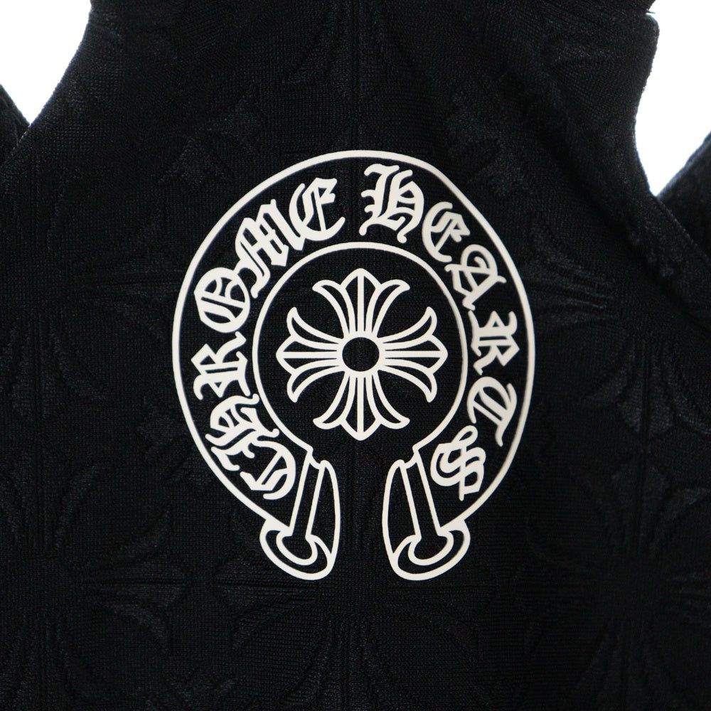 CHROME HEARTS(クロムハーツ) CHプラス総柄リブタンクトップ ブラック レディース