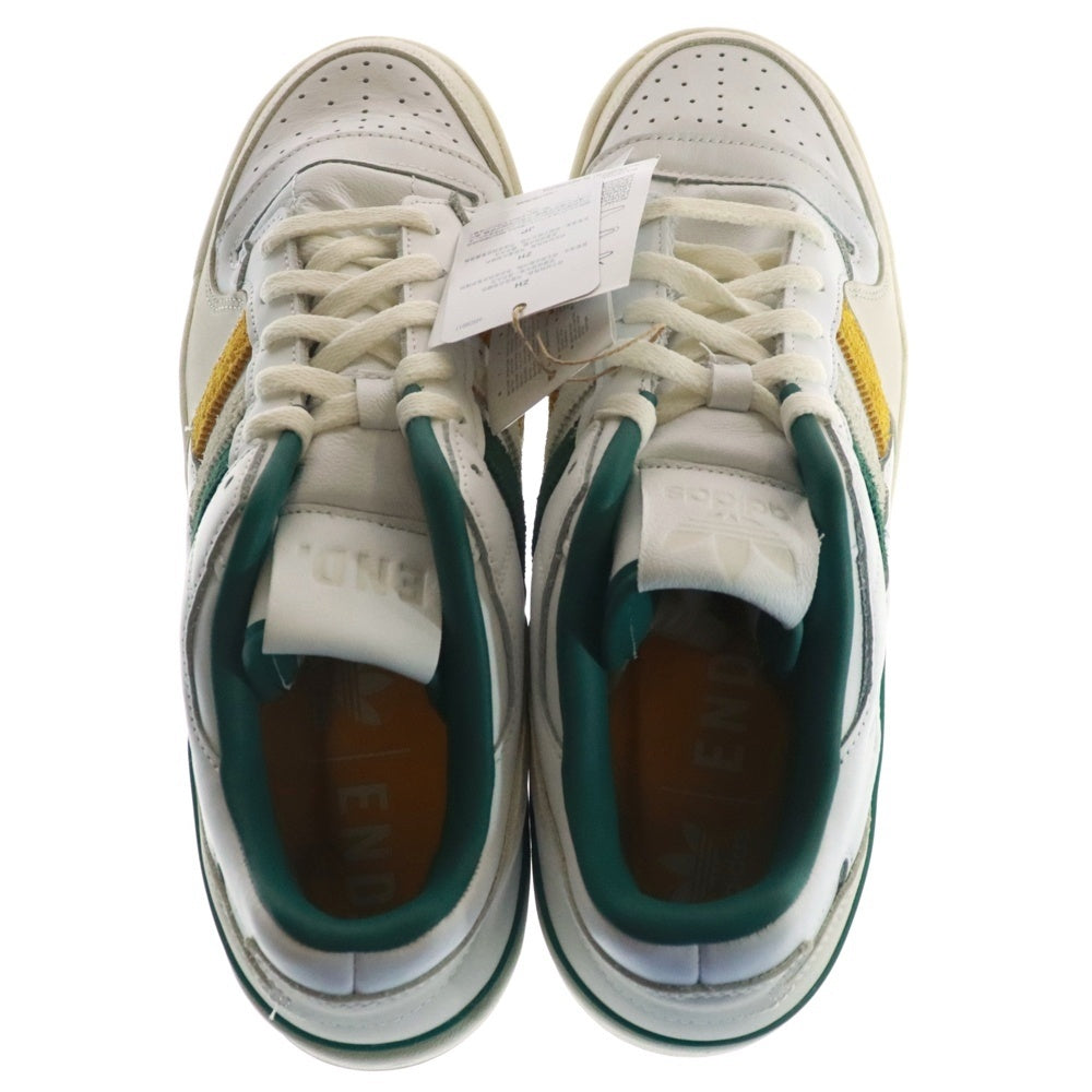 adidas Originals(アディダスオリジナルス) ×END FORUM LOW END エンド フォーラム バーシティ ローカットスニーカー ホワイト US10/28cm HR1527