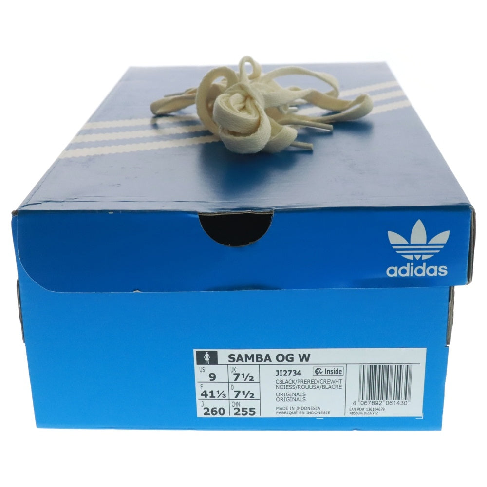 adidas Originals(アディダスオリジナルス) SAMBA OG W サンバ レオパード ローカットスニーカー ブラウン US9/26cm JI2734
