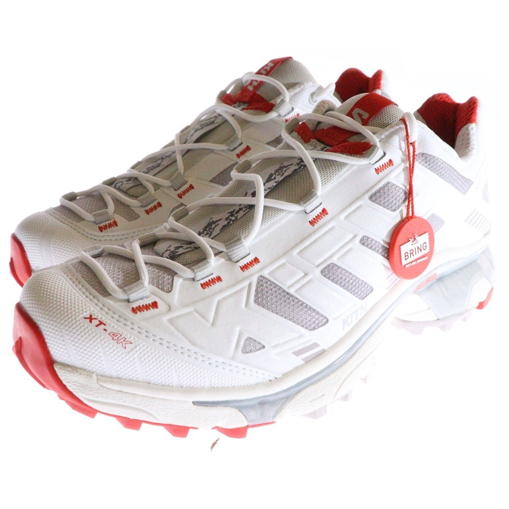 SALOMON(サロモン) ×KITH XT-4K キス ローカットスニーカー ホワイト US8.5/26.5cm 477718