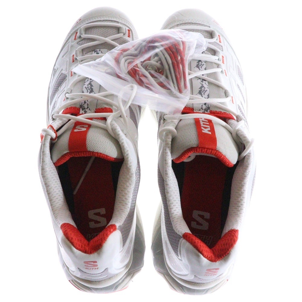 SALOMON(サロモン) ×KITH XT-4K キス ローカットスニーカー ホワイト US8.5/26.5cm 477718