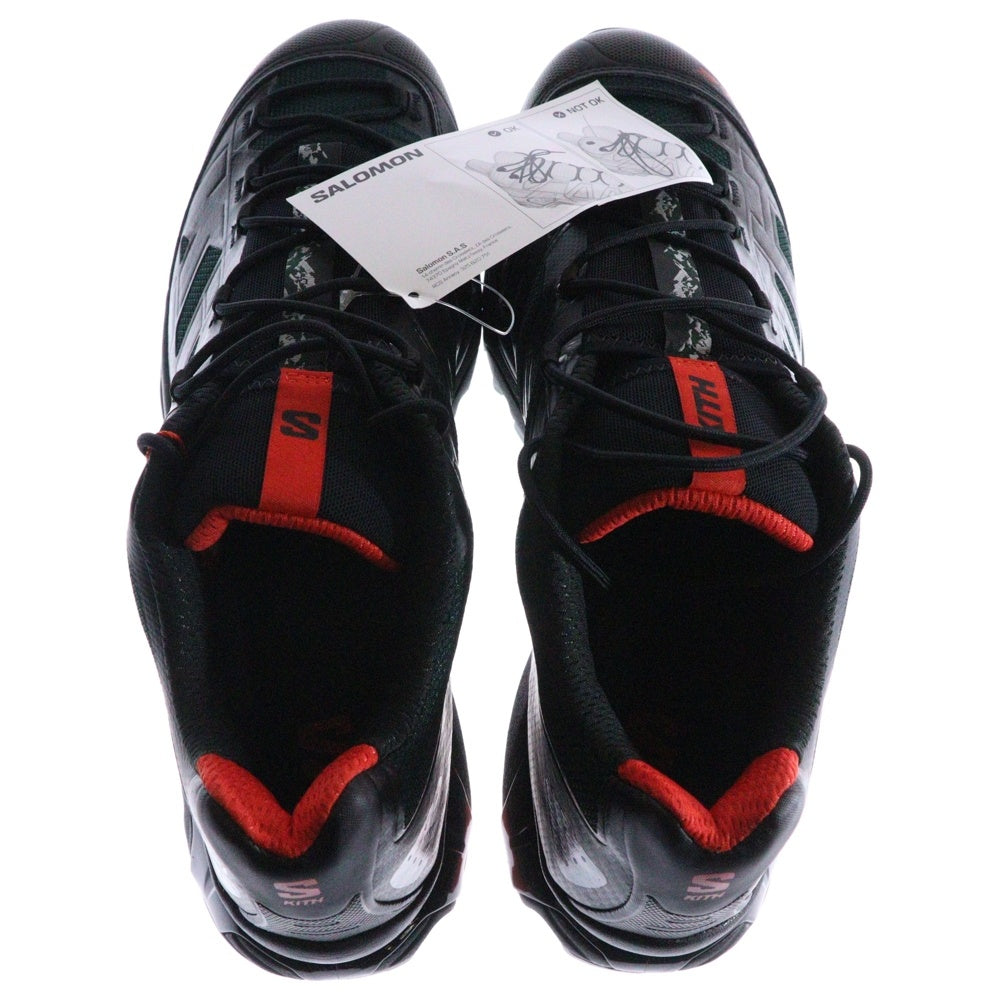 SALOMON(サロモン) ×KITH XT-4K キス ローカットスニーカー ブラック US12/30cm 477723