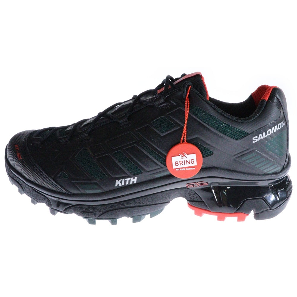 SALOMON(サロモン) ×KITH XT-4K キス ローカットスニーカー ブラック US8.5/26.5cm 477723