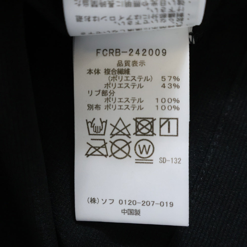 F.C.R.B./F.C.Real Bristol/FCRB(エフシーアールビー/エフシーレアルブリストル) 24AW ×PlayStation Dot Air Short Sleeve Piste プレイステーション 半袖Tシャツ ピステ ブラック FCRB-242009