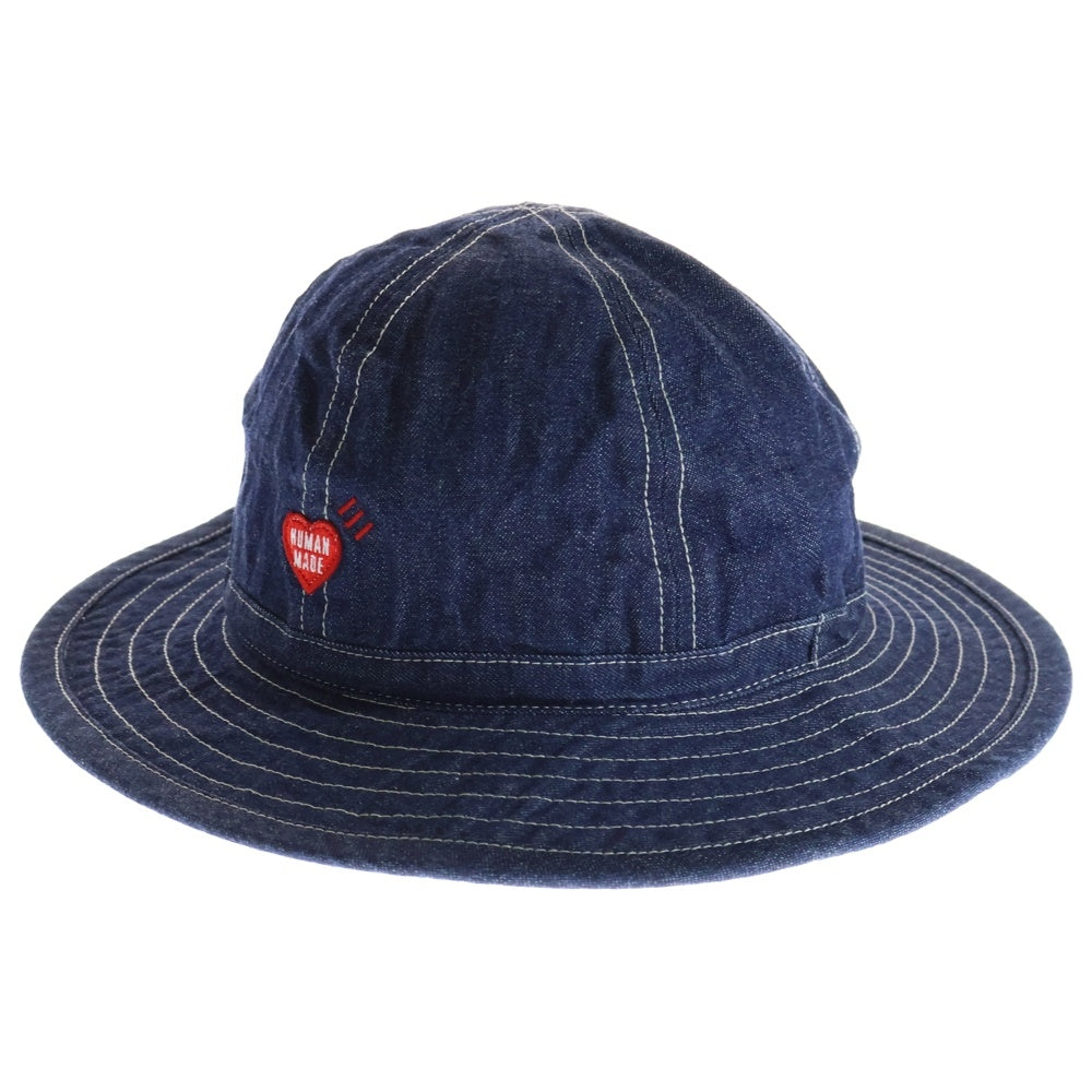 HUMAN MADE(ヒューマンメイド) DENIM HAT デニムバケットハット 帽子 インディゴ HM29GD001