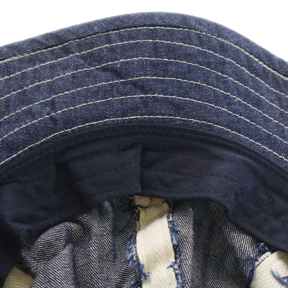 HUMAN MADE(ヒューマンメイド) DENIM HAT デニムバケットハット 帽子 インディゴ HM29GD001