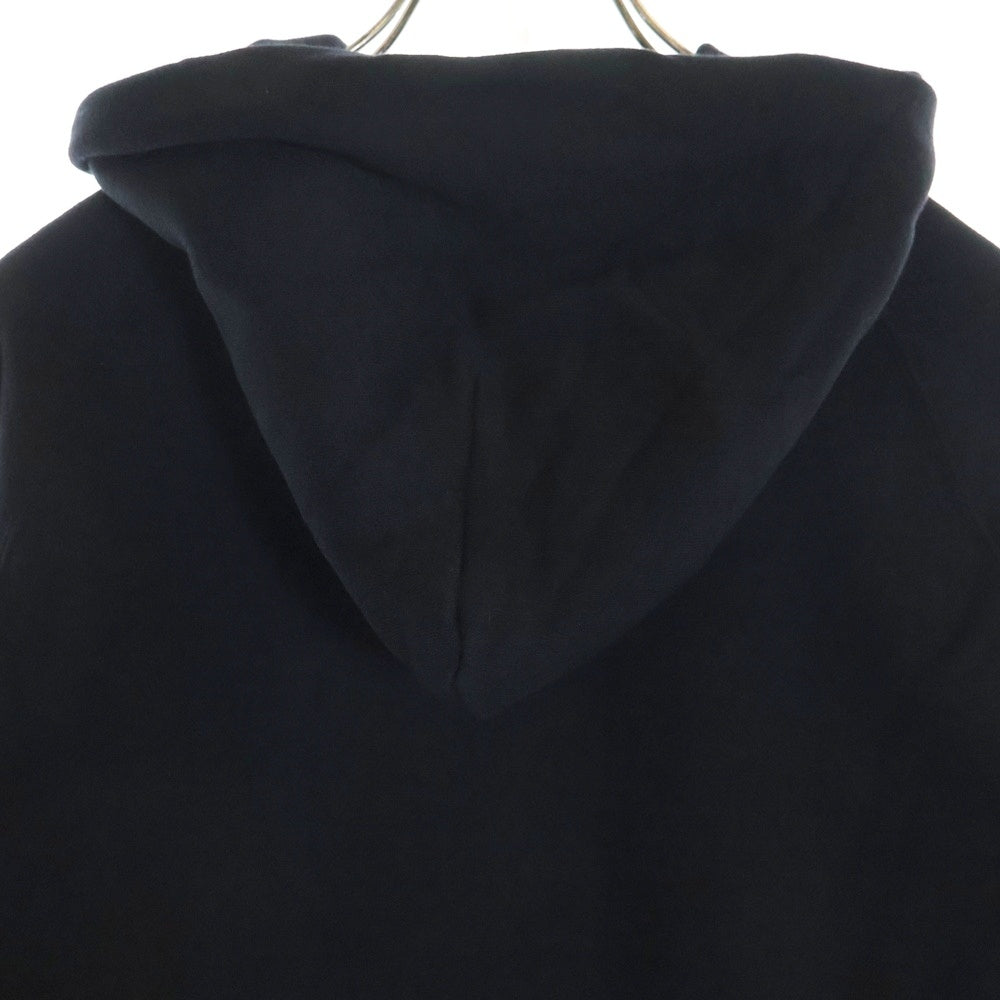 WTAPS(ダブルタップス) ×sacai 25SS Flock Print Hoodie サカイ フロッキープリント プルオーバースウェットパーカー フーディー ブラック 25-0925S