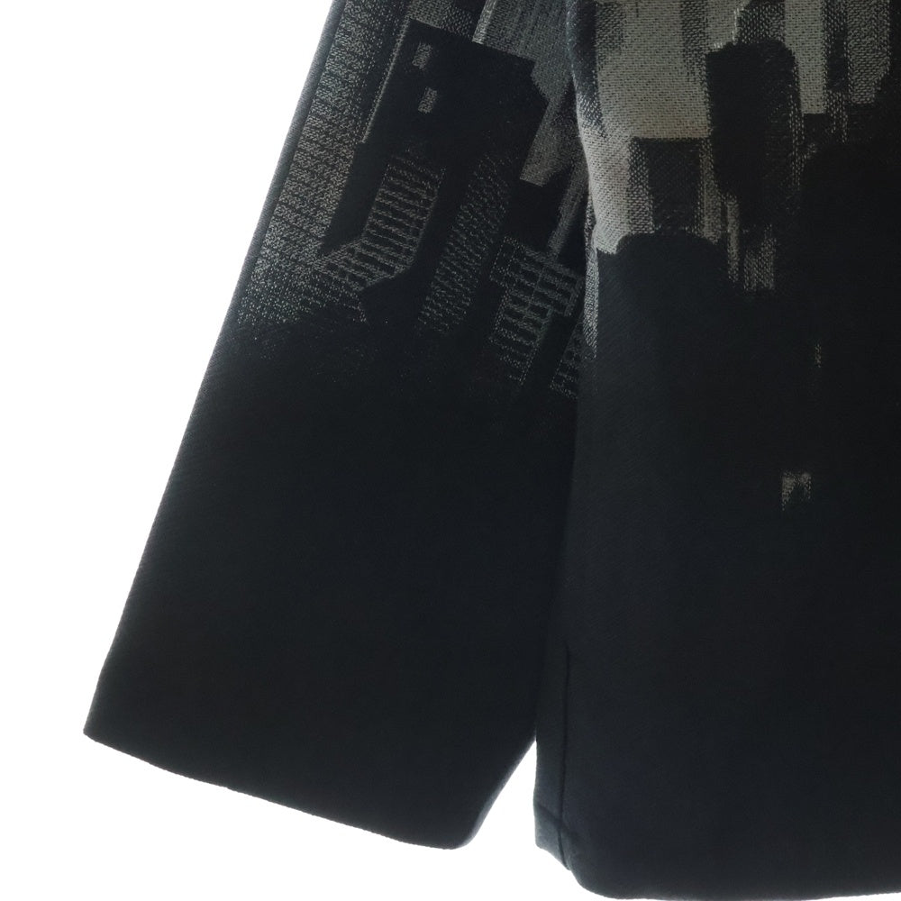 KITH(キス) 24AW ×Batman Signal Tapestry Coaches Jacket バットマン シグナルタペストリー コーチジャケット ブラック
