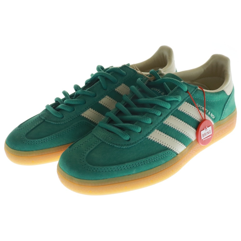 adidas Originals(アディダスオリジナルス) ×SPORTY&RICH HANDBALL SPEZIAL スポーティアンドリッチ ハンドボール スペツィアル ローカットスニーカー グリーン レディース US5/23cm IH2148