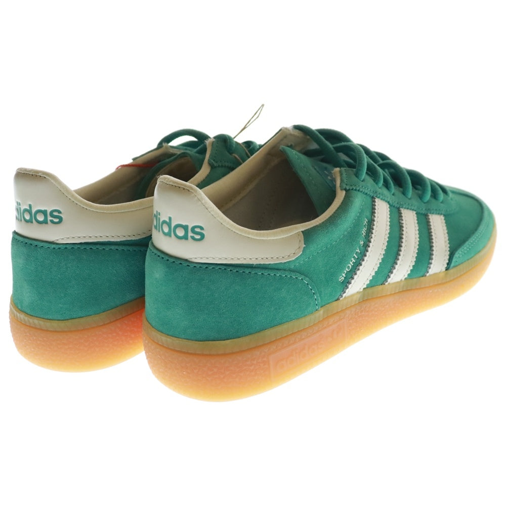 adidas Originals(アディダスオリジナルス) ×SPORTY&RICH HANDBALL SPEZIAL スポーティアンドリッチ ハンドボール スペツィアル ローカットスニーカー グリーン レディース US5/23cm IH2148