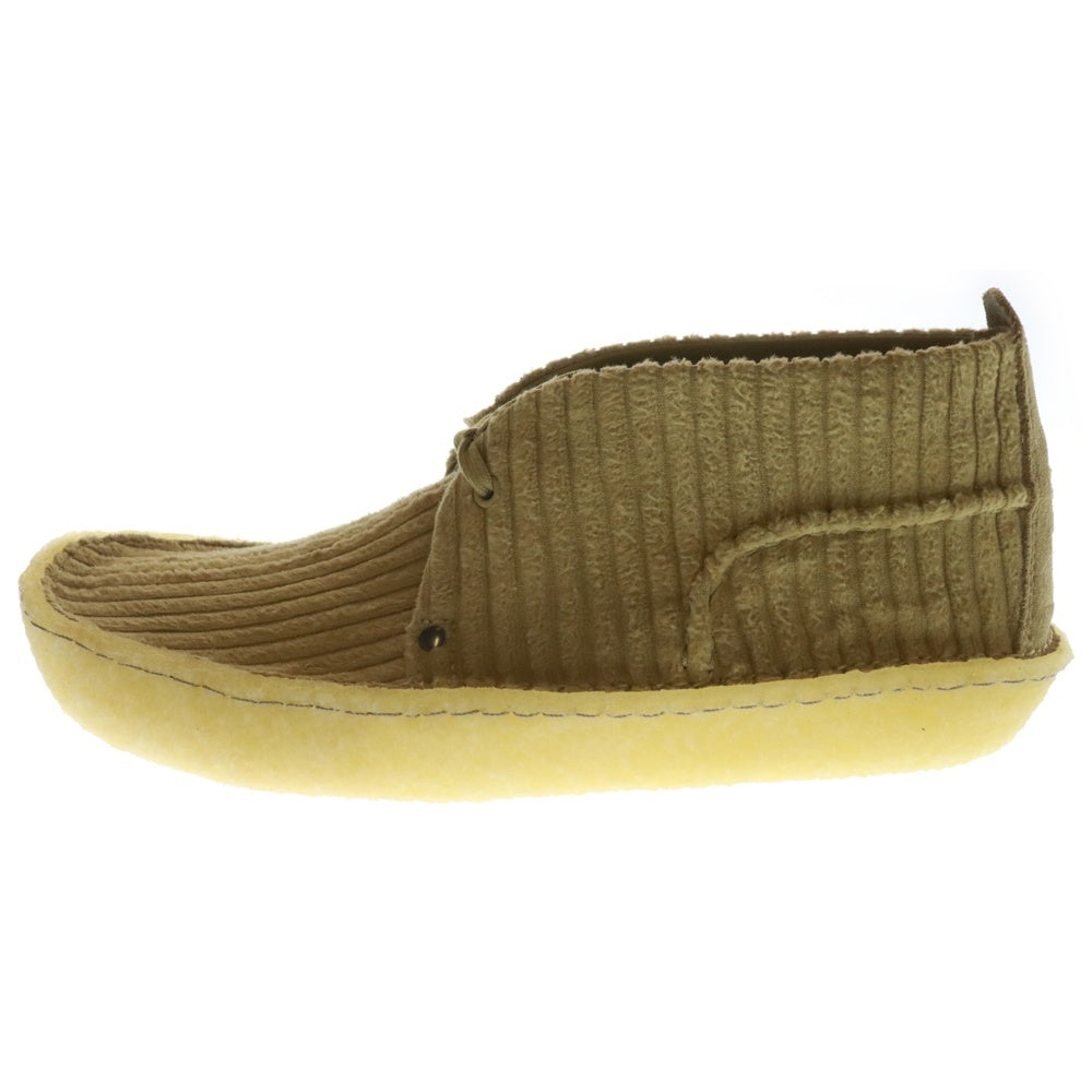 Clarks ORIGINALS(クラークス オリジナルス) ×Liam Gallagher Desert Rain リアム ギャラガー デザートレイン コーデュロイローカットシューズ ベージュ