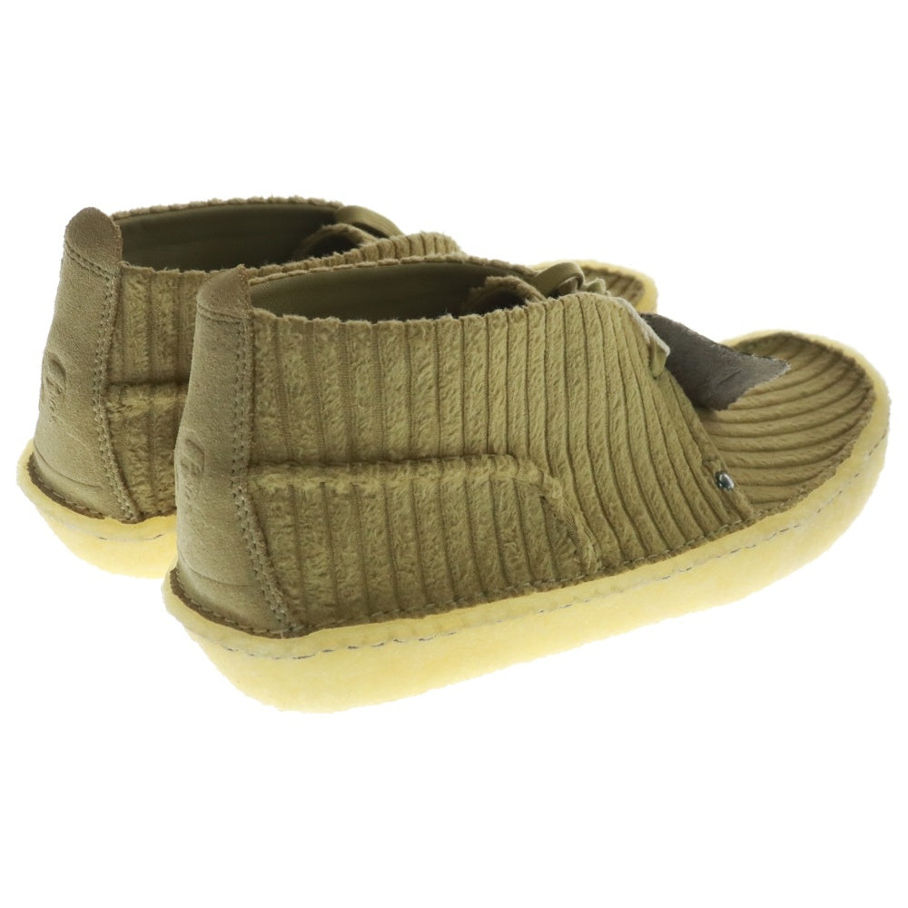 Clarks ORIGINALS(クラークス オリジナルス) ×Liam Gallagher Desert Rain リアム ギャラガー デザートレイン コーデュロイローカットシューズ ベージュ