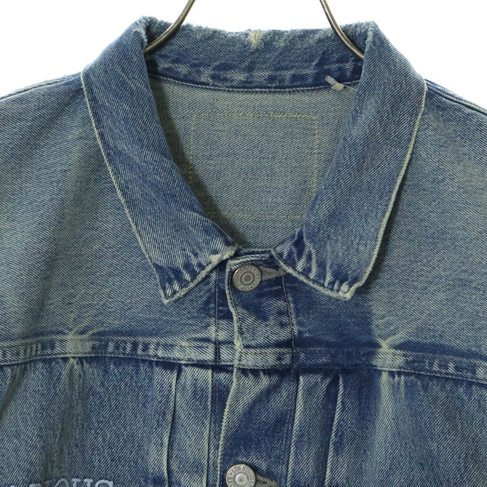 Levi's VINTAGE CLOTHING(リーバイス ビンテージ クロージング) ×VARIOUS ARTISTS 1936S Type1 Jacket V.A Custom ヴァリアス アーティスト デニムジャケット Gジャン インディゴ VBL64020