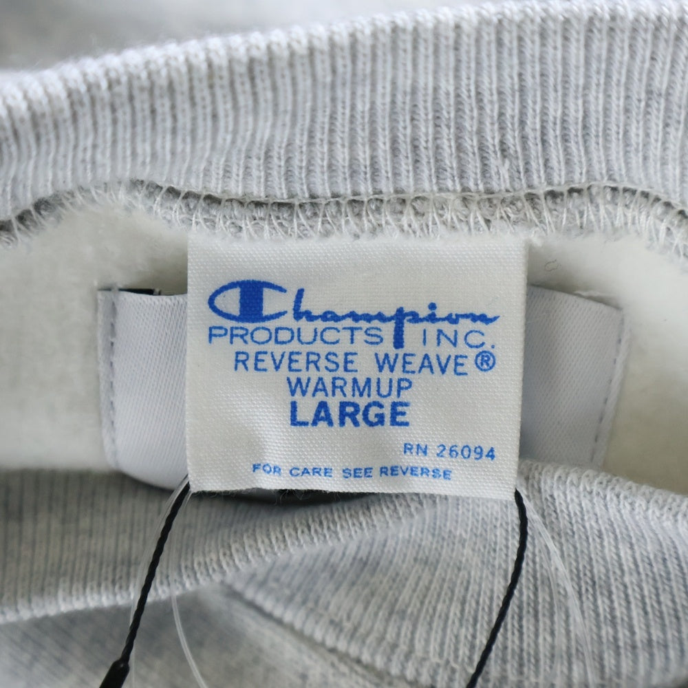CHAMPION(チャンピオン) ×VARIOUS ARTISTS REVERSE WEAVE SWEATSHIRT ヴァリアス アーティスト リバースウィーブ クルーネックスウェットトレーナー グレー C8-Z027