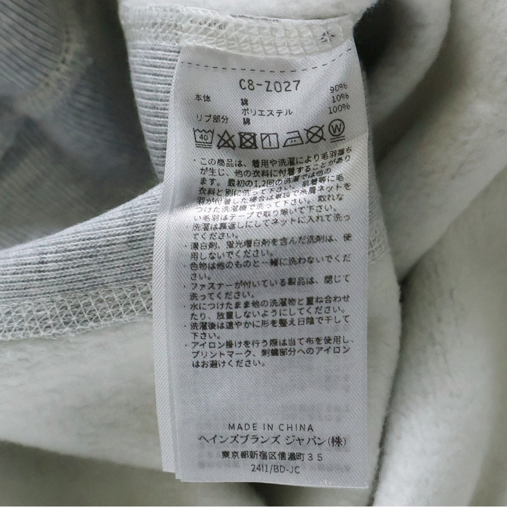 CHAMPION(チャンピオン) ×VARIOUS ARTISTS REVERSE WEAVE SWEATSHIRT ヴァリアス アーティスト リバースウィーブ クルーネックスウェットトレーナー グレー C8-Z027