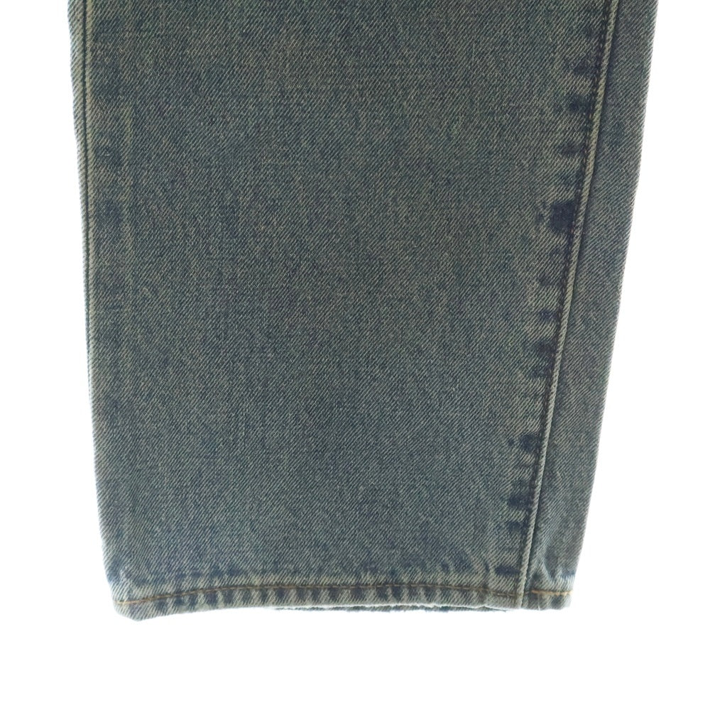 Levi's premium(リーバイスプレミアム) 501 Selvedge Denim ダメージ加工 セルビッジ デニムパンツ ストレートジーンズ インディゴ PC9-00501-3481