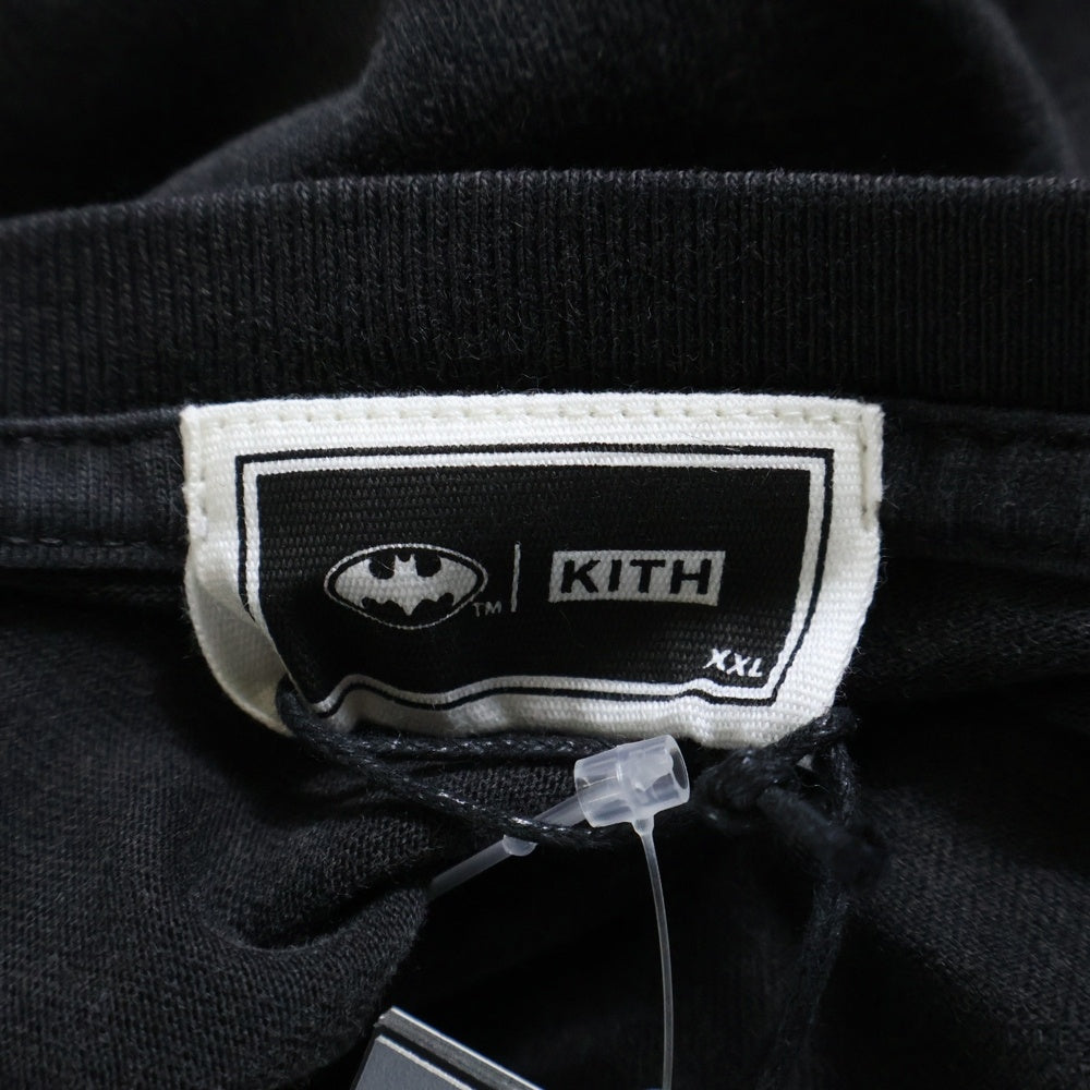 KITH(キス) ×BATMAN Dark Knight Rises Vintage Tee バットマン ダークナイト ヴィンテージ 半袖Tシャツ グレー