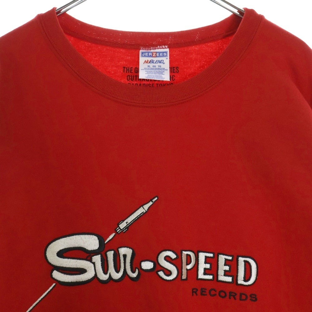 WACKO MARIA(ワコマリア) 22AW CREW NECK SWEAT SHIRT(TYPE-3) クルーネックスウェットトレーナー レッド