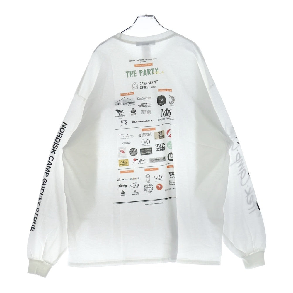 F/CE.(エフシー イー) THE PARTY VOL4 LIMITED TS 長袖Tシャツ ロンT ホワイト FSP01212U0001
