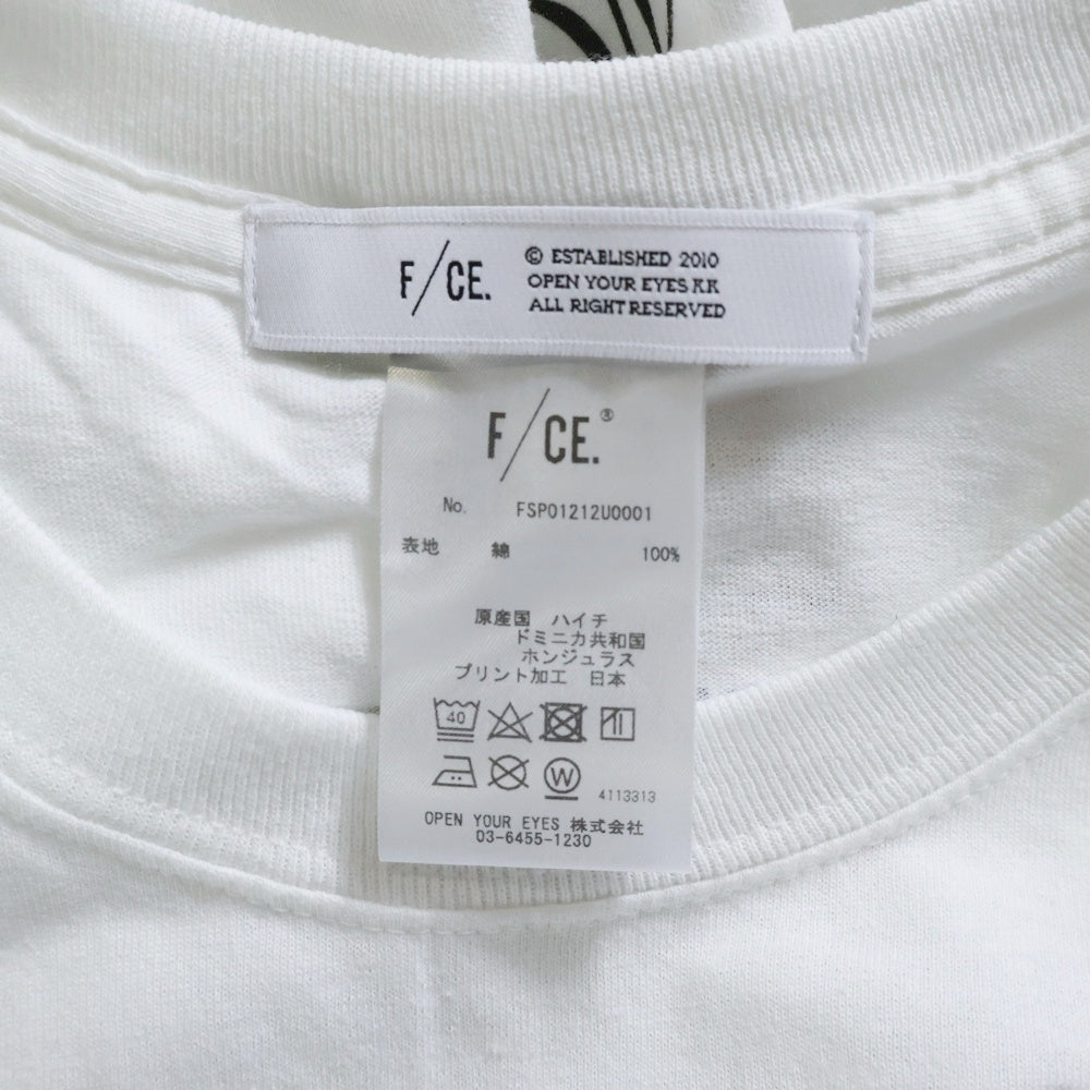 F/CE.(エフシー イー) THE PARTY VOL4 LIMITED TS 長袖Tシャツ ロンT ホワイト FSP01212U0001
