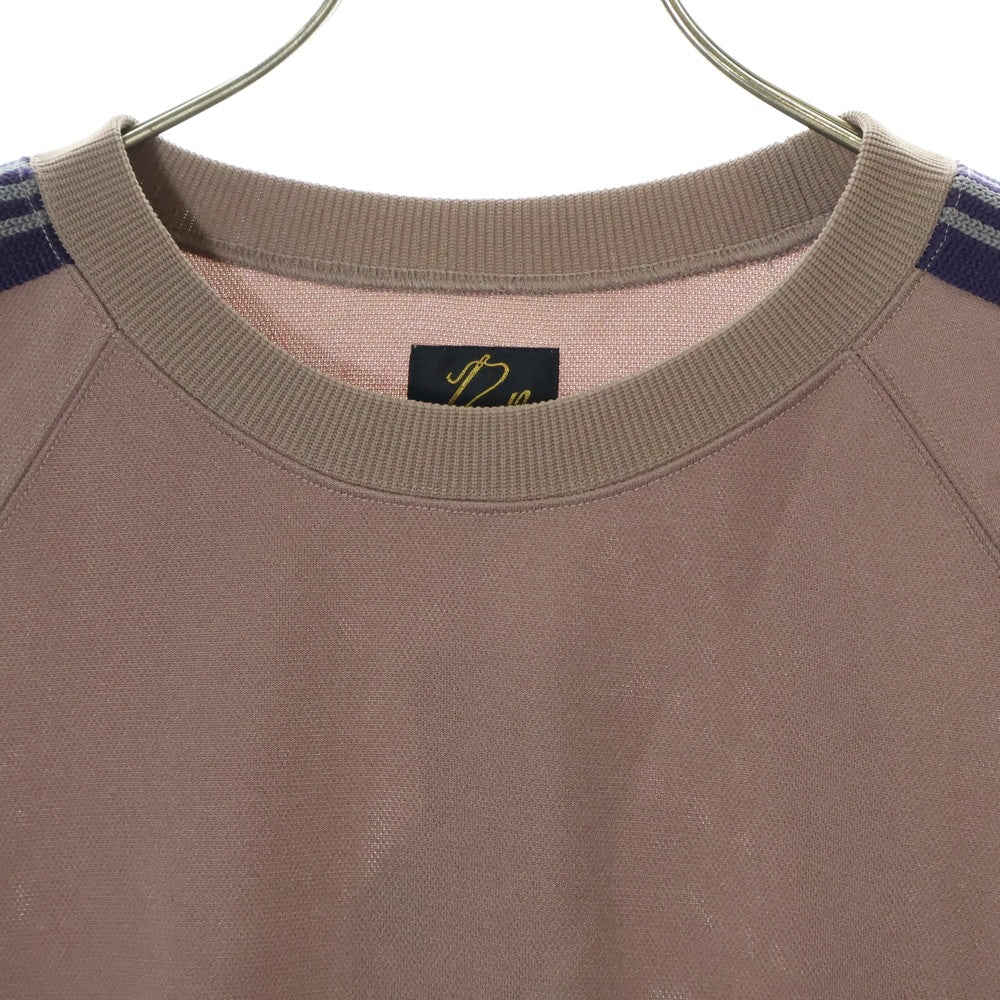 Needles(ニードルス) 22AW Track Crew Neck Shirt クルーネックトラックシャツ ベージュ LQ228