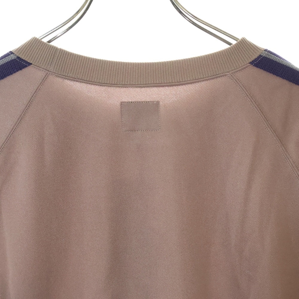 Needles(ニードルス) 22AW Track Crew Neck Shirt クルーネックトラックシャツ ベージュ LQ228