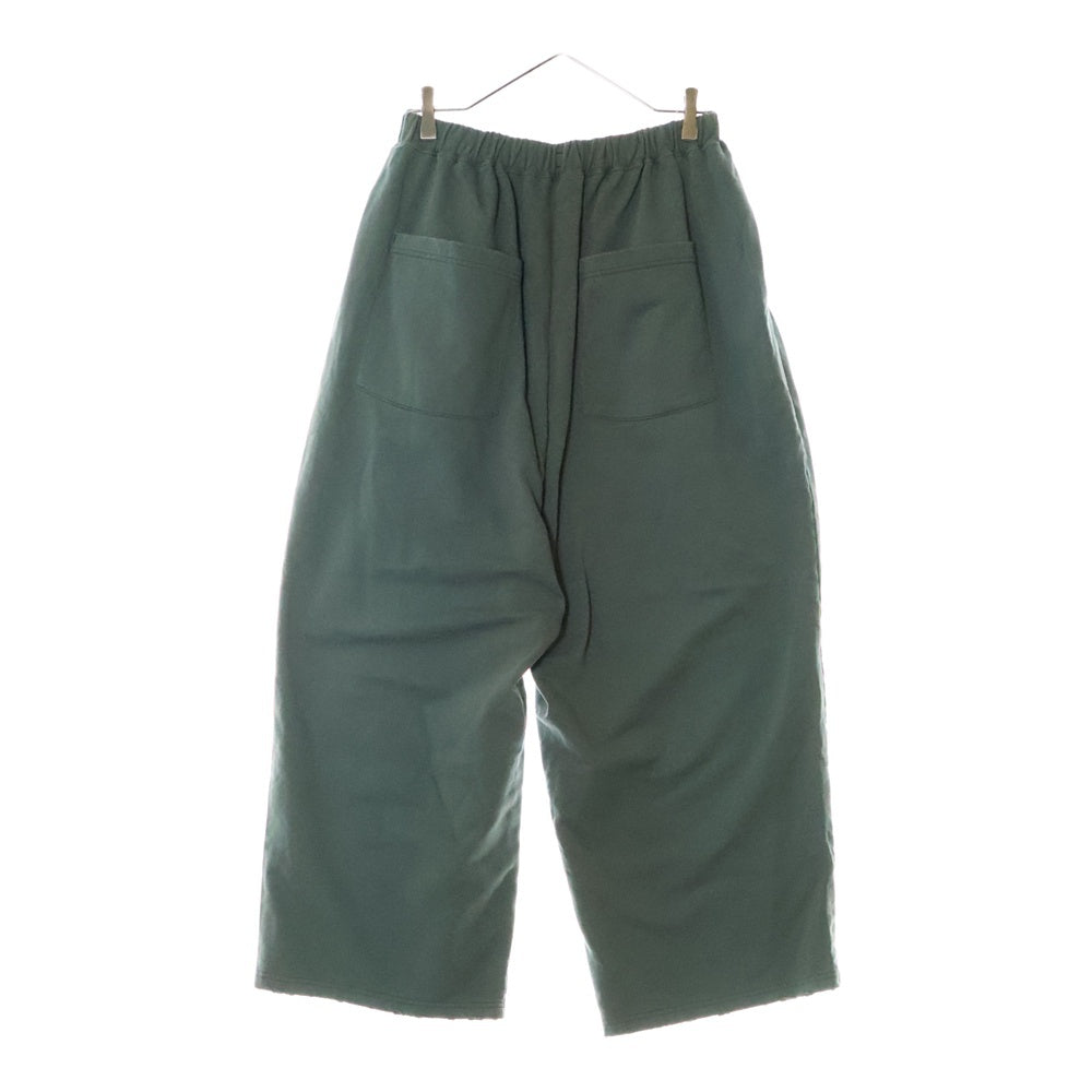 ANCELLM(アンセルム) 24SS WISM別注 TUCK SWEAT PANTS ウィズム タックスウェットパンツ グリーン ANC-PT43-EX