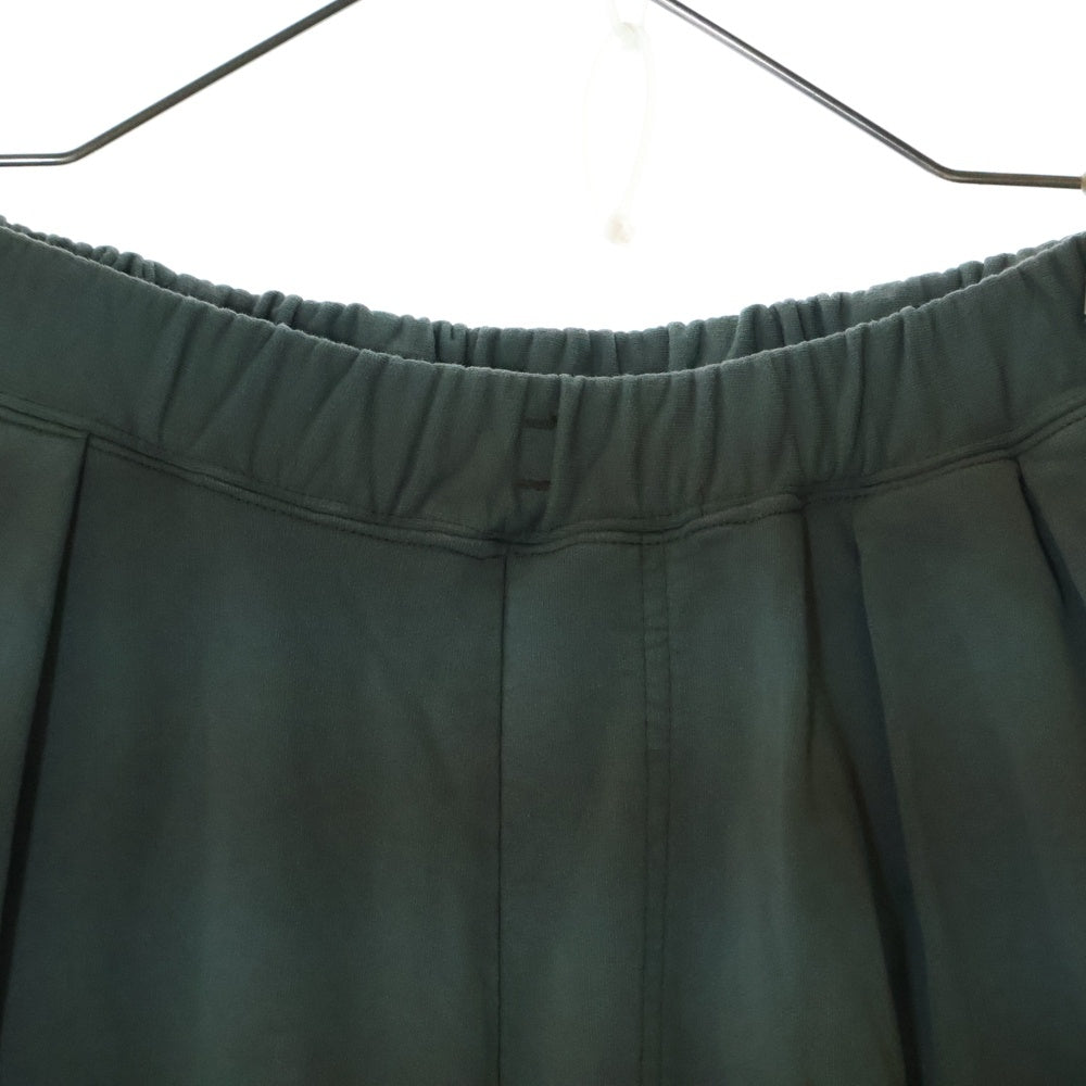 ANCELLM(アンセルム) 24SS WISM別注 TUCK SWEAT PANTS ウィズム タックスウェットパンツ グリーン ANC-PT43-EX