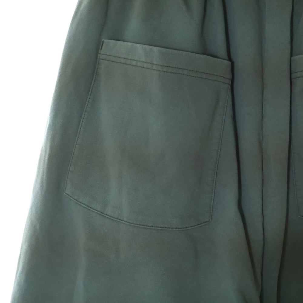 ANCELLM(アンセルム) 24SS WISM別注 TUCK SWEAT PANTS ウィズム タックスウェットパンツ グリーン ANC-PT43-EX