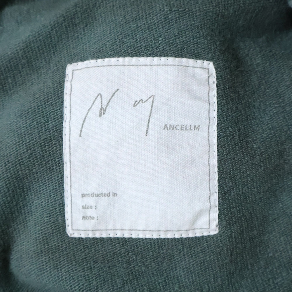 ANCELLM(アンセルム) 24SS WISM別注 TUCK SWEAT PANTS ウィズム タックスウェットパンツ グリーン ANC-PT43-EX
