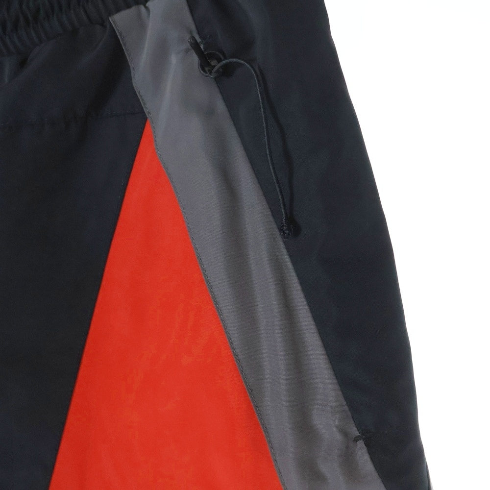 KITH(キス) Turbo Nylon Shorts ロゴプリント ナイロンショーツ ハーフパンツ レッド/ブラック