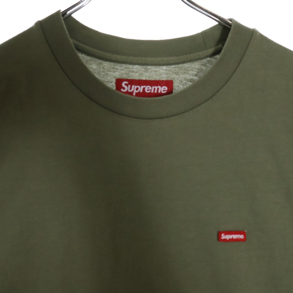SUPREME(シュプリーム) 24SS Small Box Logo Tee スモールボックスロゴ クルーネック半袖Tシャツ カットソー カーキ