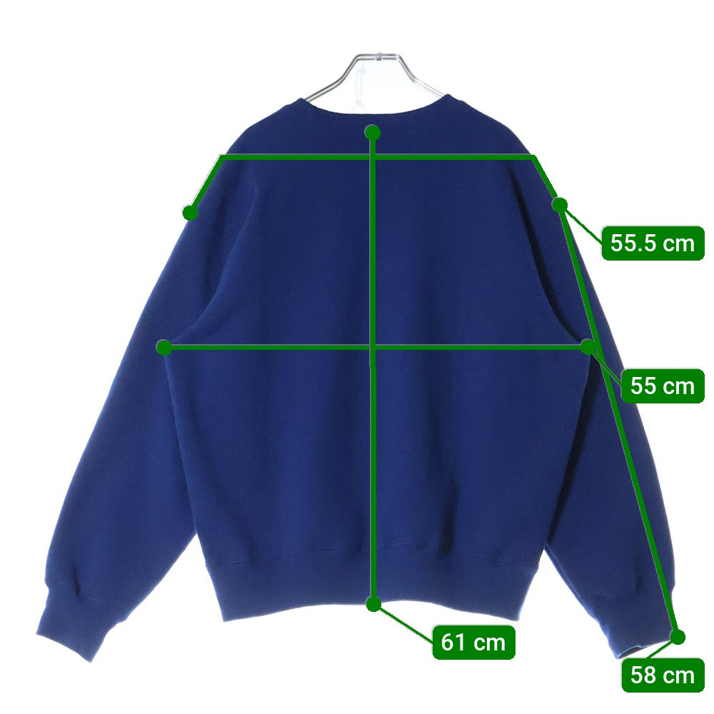 SUPREME(シュプリーム) 24AW Small Box Crewneck スモールボックスロゴ クルーネックスウェット ブルー