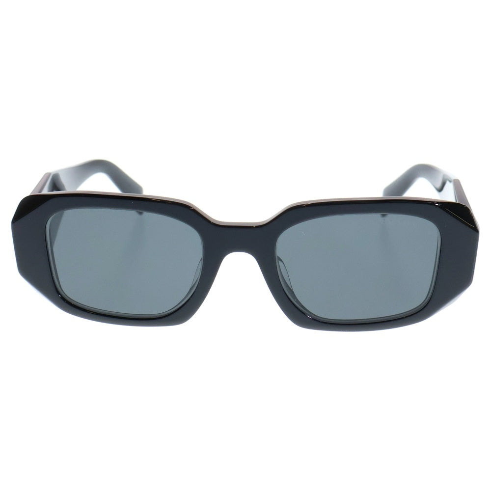 PRADA(プラダ) テンプルロゴ スクエアレンズ サングラス アイウェア ブラック SPR 17W-F