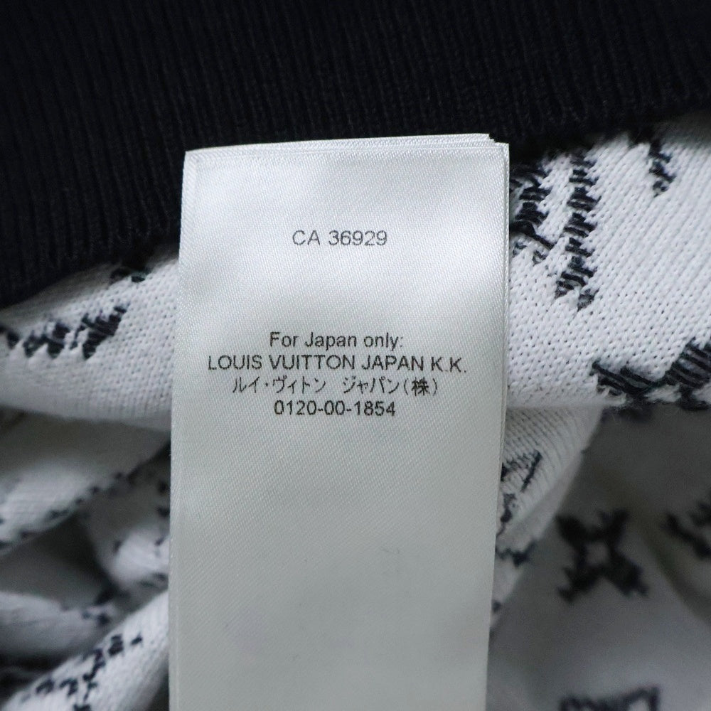 LOUIS VUITTON(ルイヴィトン) 23AW モノグラム グラディエントニットパーカー プルオーバーフーディー ブラック RM232Q USO HNN45W
