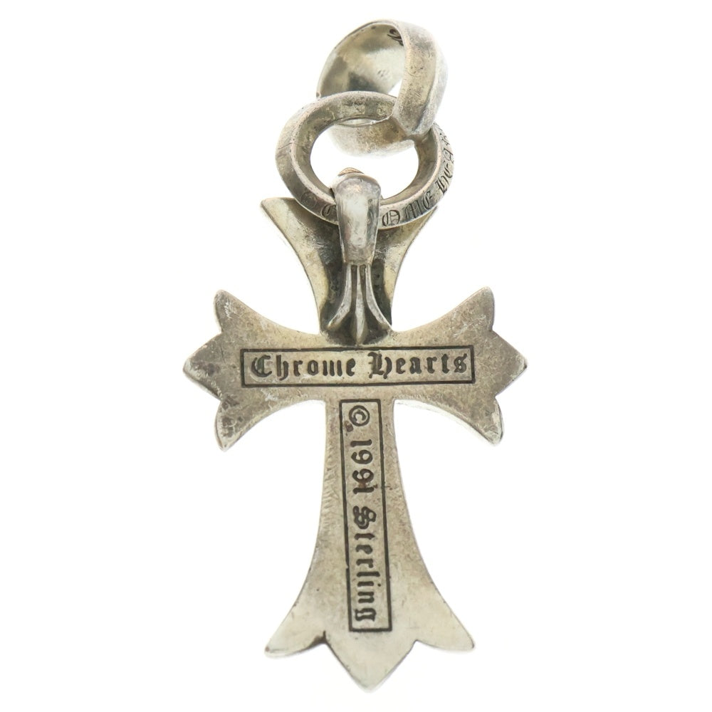 CHROME HEARTS(クロムハーツ) CH CRS SML W/BALE Wベイル スモールCHクロス ペンダントトップ シルバー BCA218