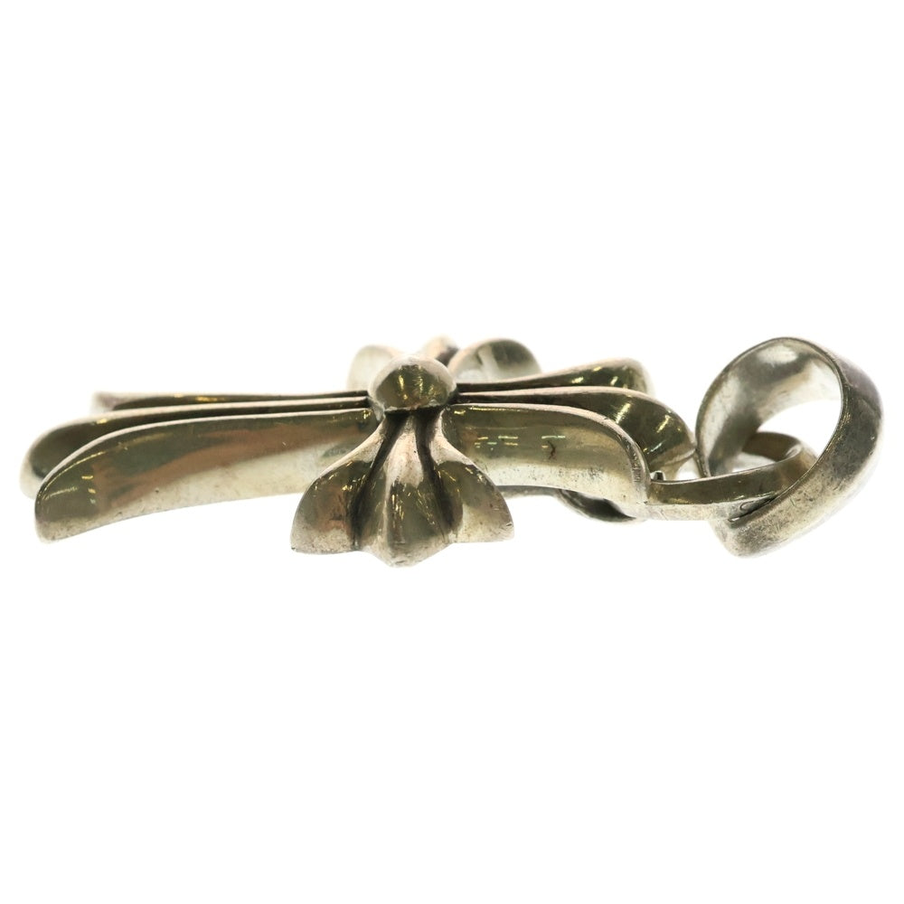 CHROME HEARTS(クロムハーツ) CH CRS SML W/BALE Wベイル スモールCHクロス ペンダントトップ シルバー BCA218