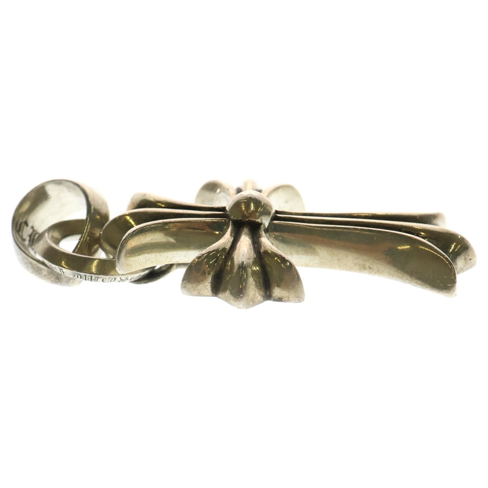 CHROME HEARTS(クロムハーツ) CH CRS SML W/BALE Wベイル スモールCHクロス ペンダントトップ シルバー BCA218