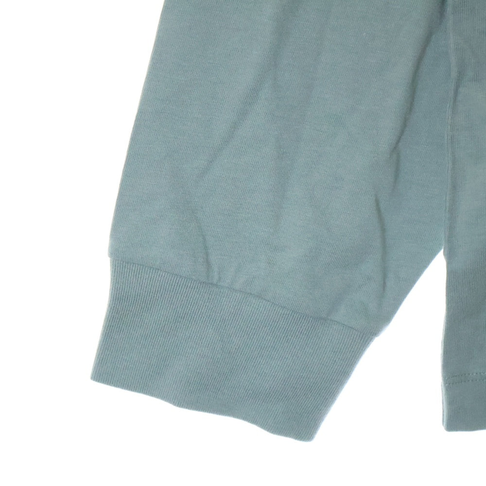 FEAR OF GOD ESSENTIALS(フィアオブゴッド エッセンシャルズ) L/S T-SHIRT ラバーロゴ 長袖Tシャツ ロンT ブルー